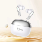 Trinex PowerPods Max Bluetooth 5.3 Wireless Gaming Earbuds | AI Real-Time Translation | Low Latency Game Mode - Image 3
