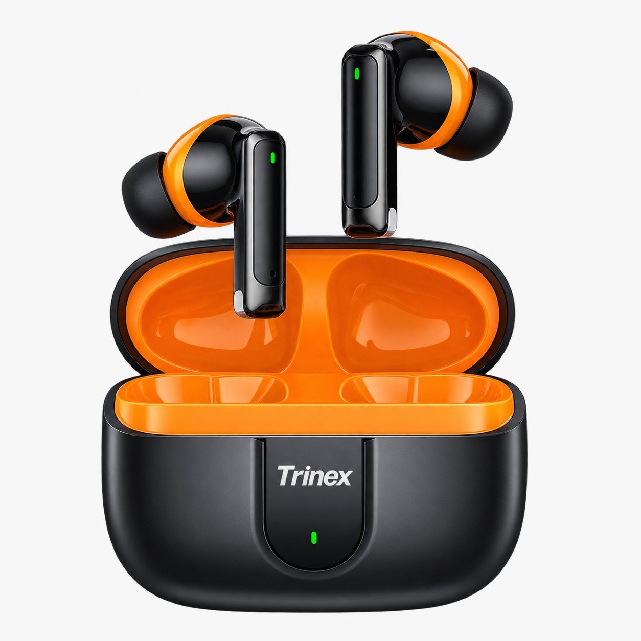 Trinex Earbuds Basic Bluetooth 5.3 Wireless Earbuds TWS | 25H Playtime Handsfree with Mic | ENC Call Clarity | Touch Control
