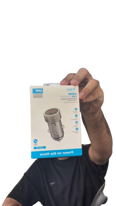 Trinex Drive 45 Dual-Port Fast Car Charger | USB-C PD & QC 3.0 - Image 4