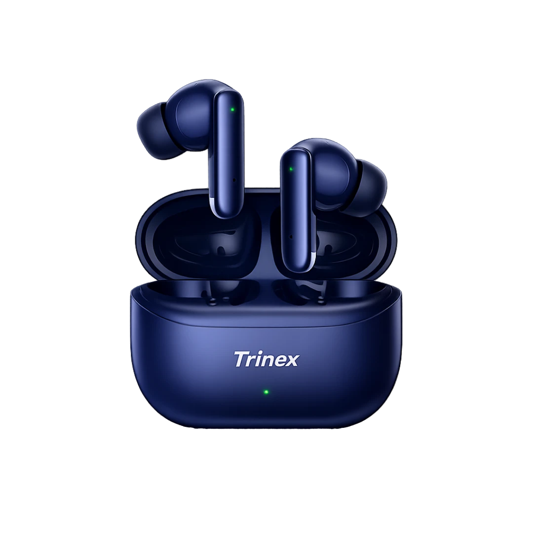 Trinex Earbuds AI Bluetooth 5.3 ANC Wireless Earbuds | Real-Time AI Translation | 13mm Drivers | ENC Call Clarity | Deep Bass Audio | 30H Battery | Fast Charging - Image 5