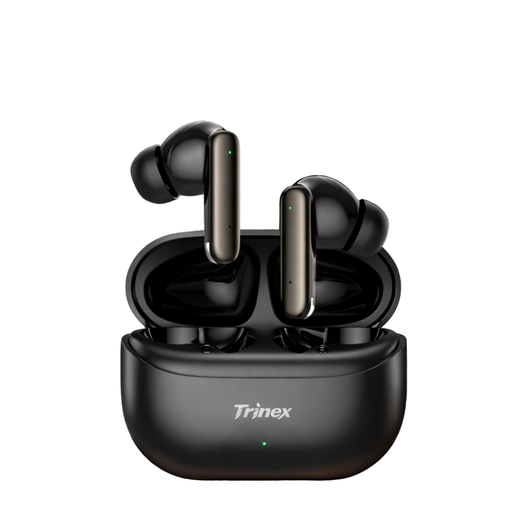 Trinex Earbuds AI Bluetooth 5.3 ANC Wireless Earbuds | Real-Time AI Translation | 13mm Drivers | ENC Call Clarity | Deep Bass Audio | 30H Battery | Fast Charging - Image 2